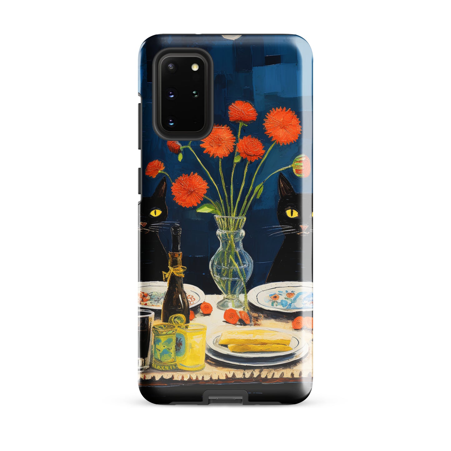 Feline Dinner N4 - Tough Case for Samsung