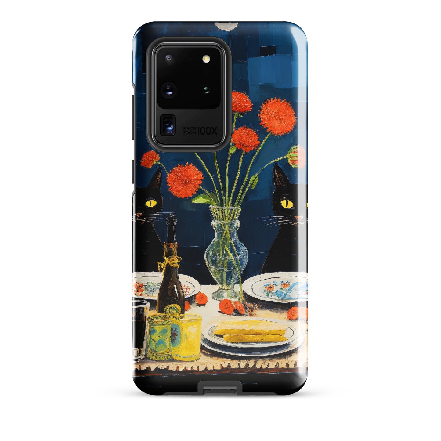 Feline Dinner N4 - Tough Case for Samsung