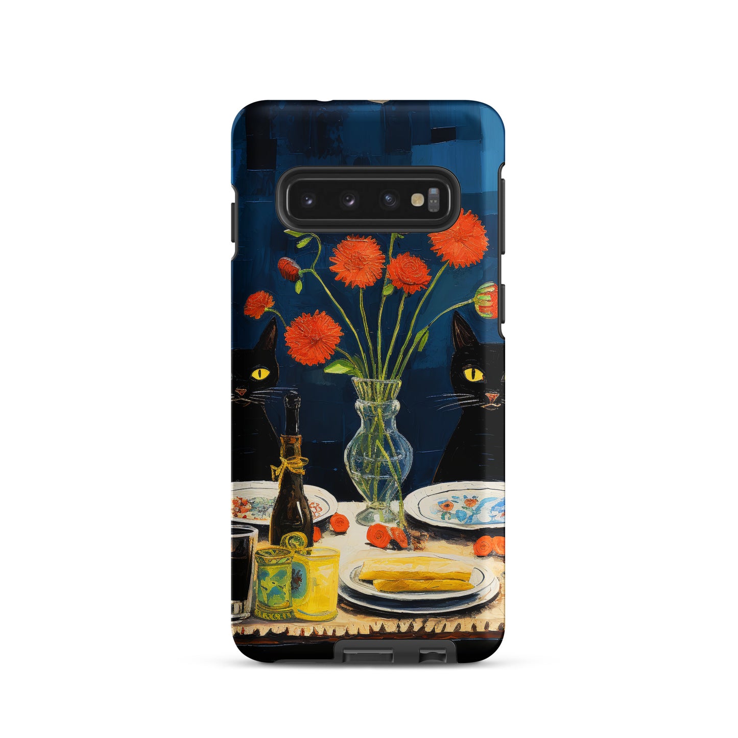 Feline Dinner N4 - Tough Case for Samsung