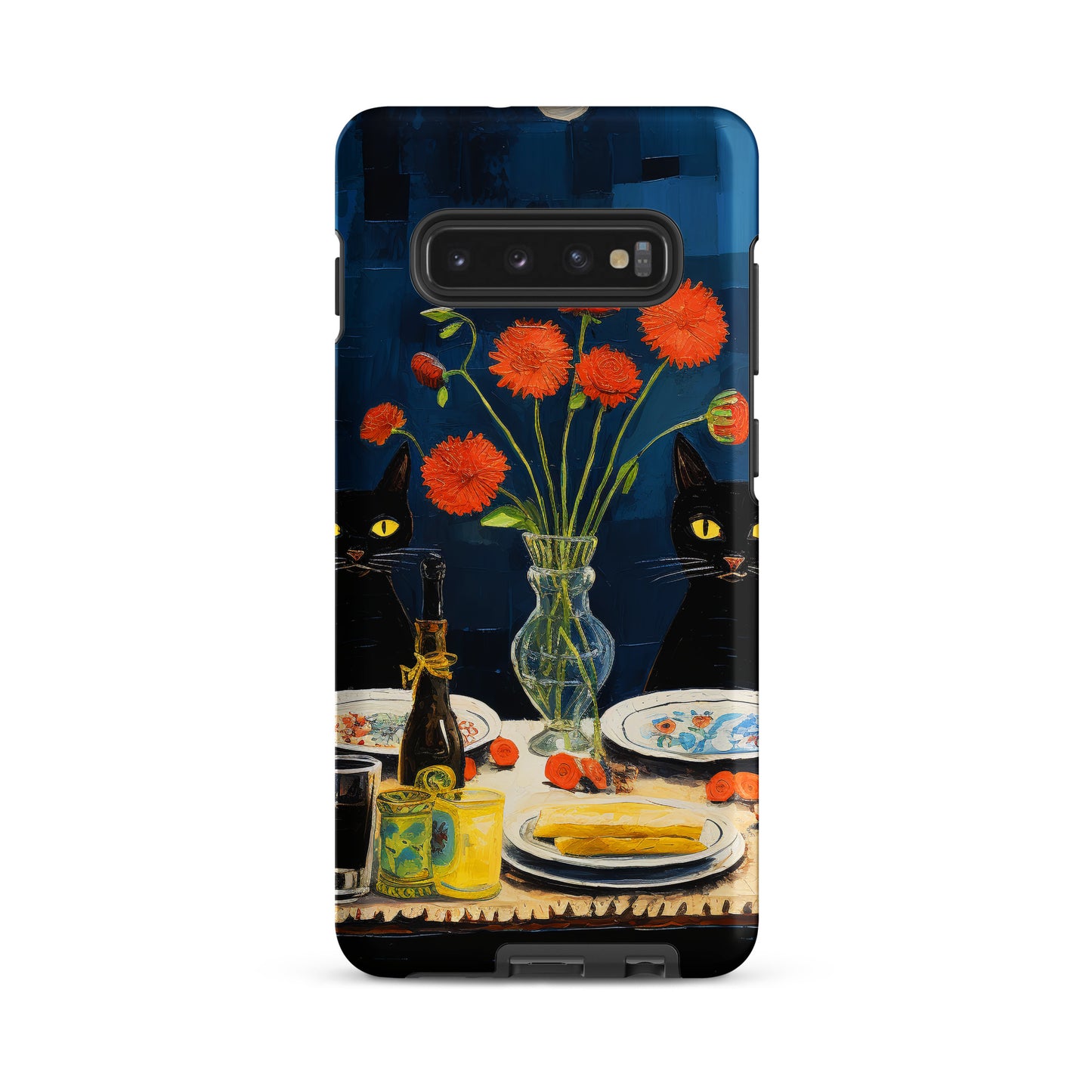 Feline Dinner N4 - Tough Case for Samsung