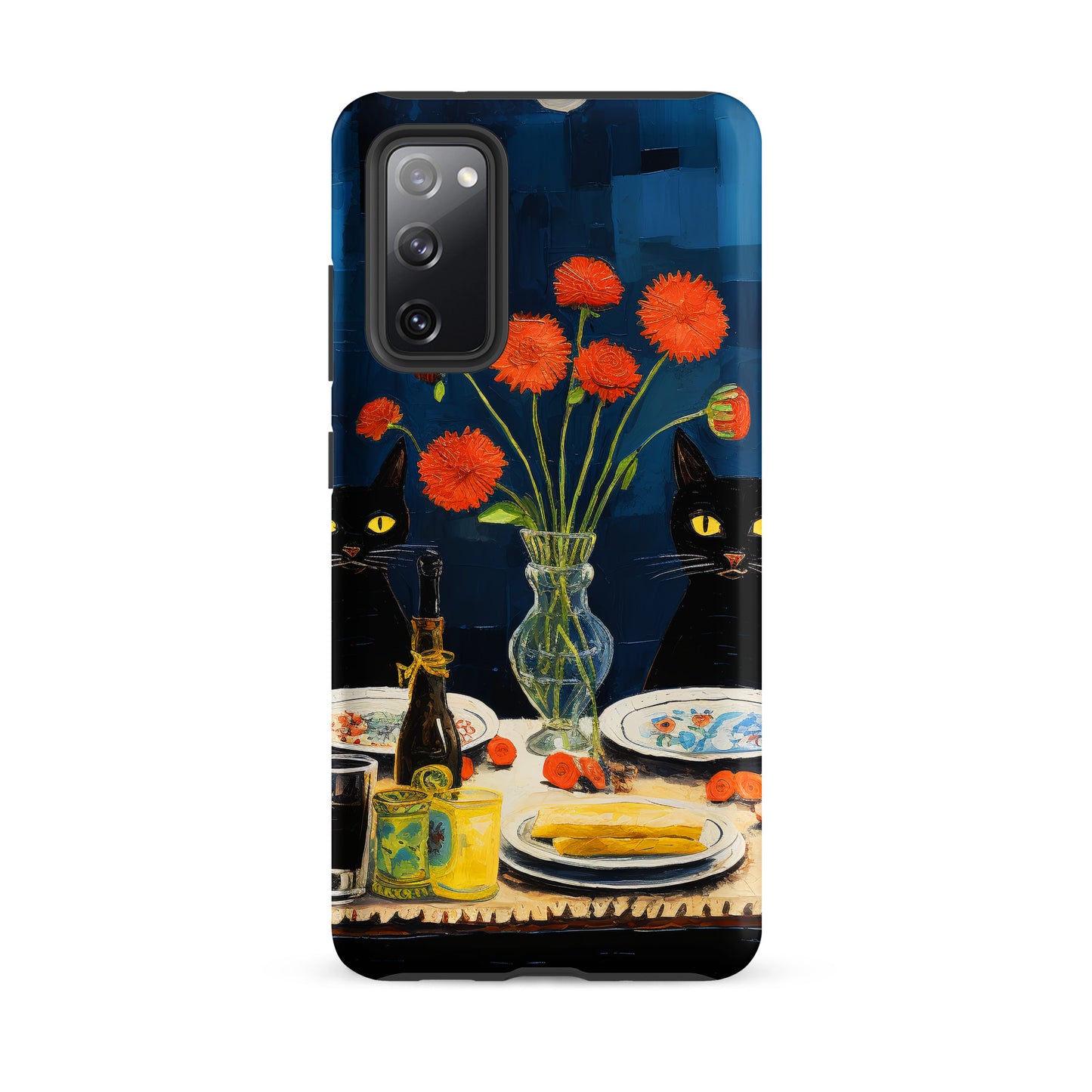 Feline Dinner N4 - Tough Case for Samsung