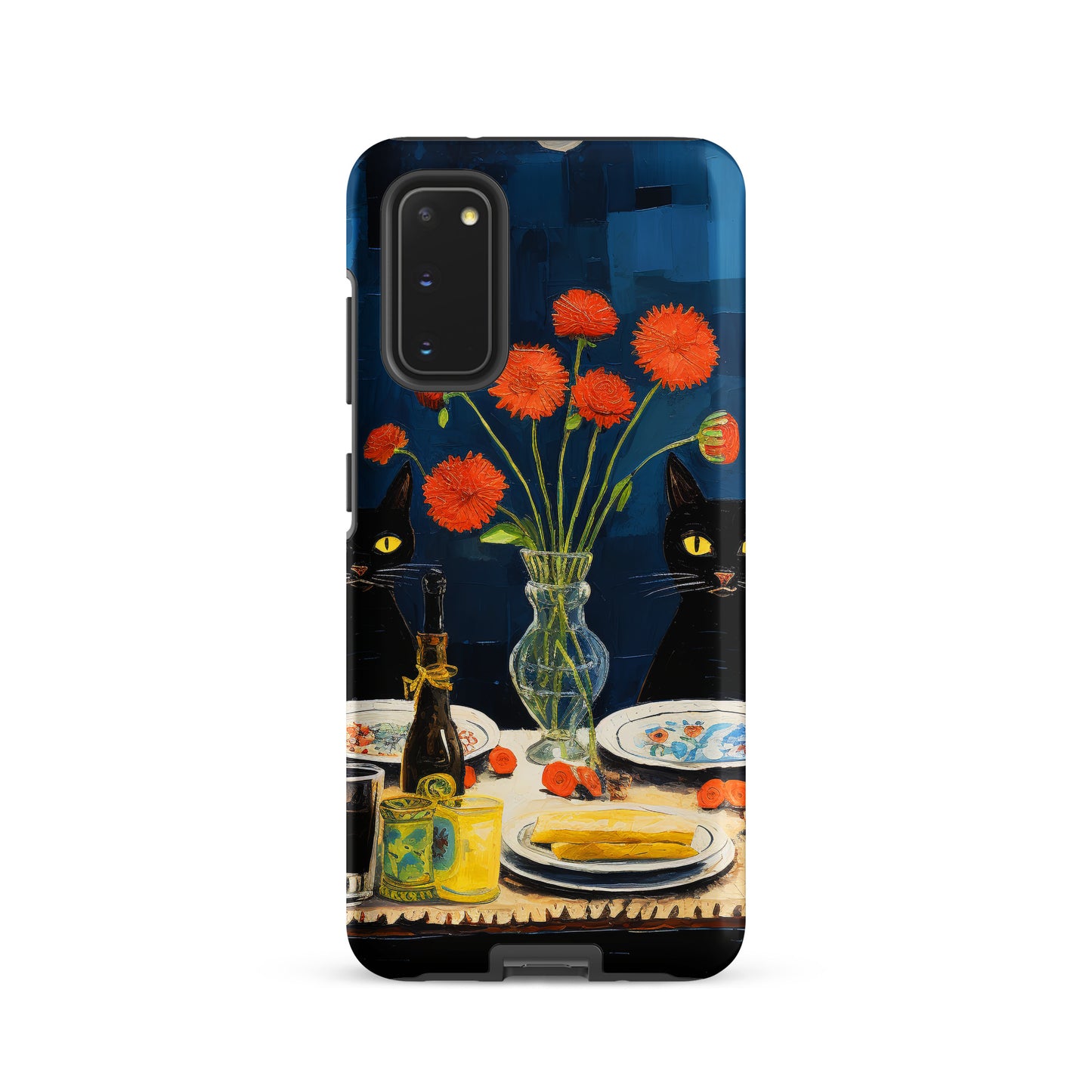 Feline Dinner N4 - Tough Case for Samsung