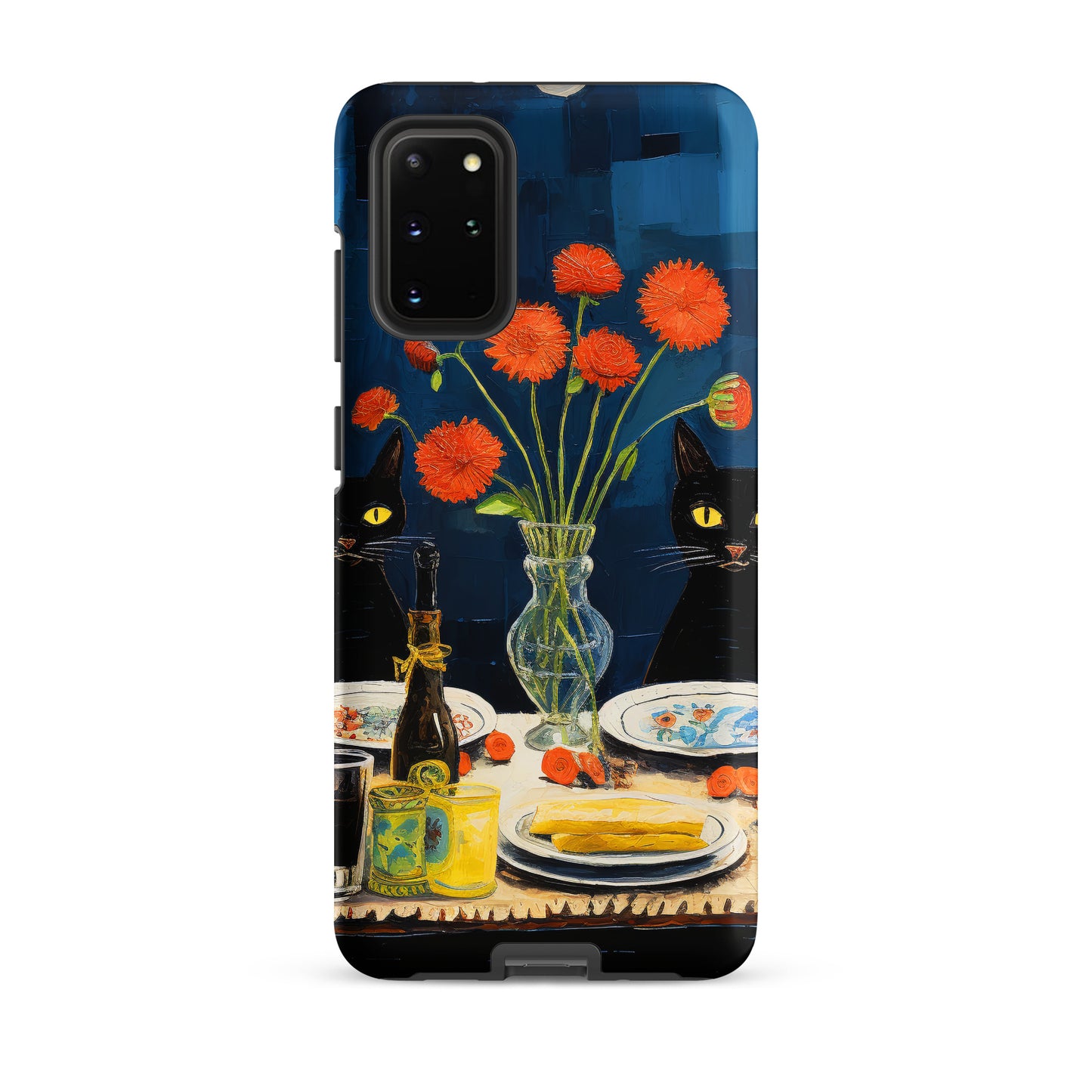 Feline Dinner N4 - Tough Case for Samsung