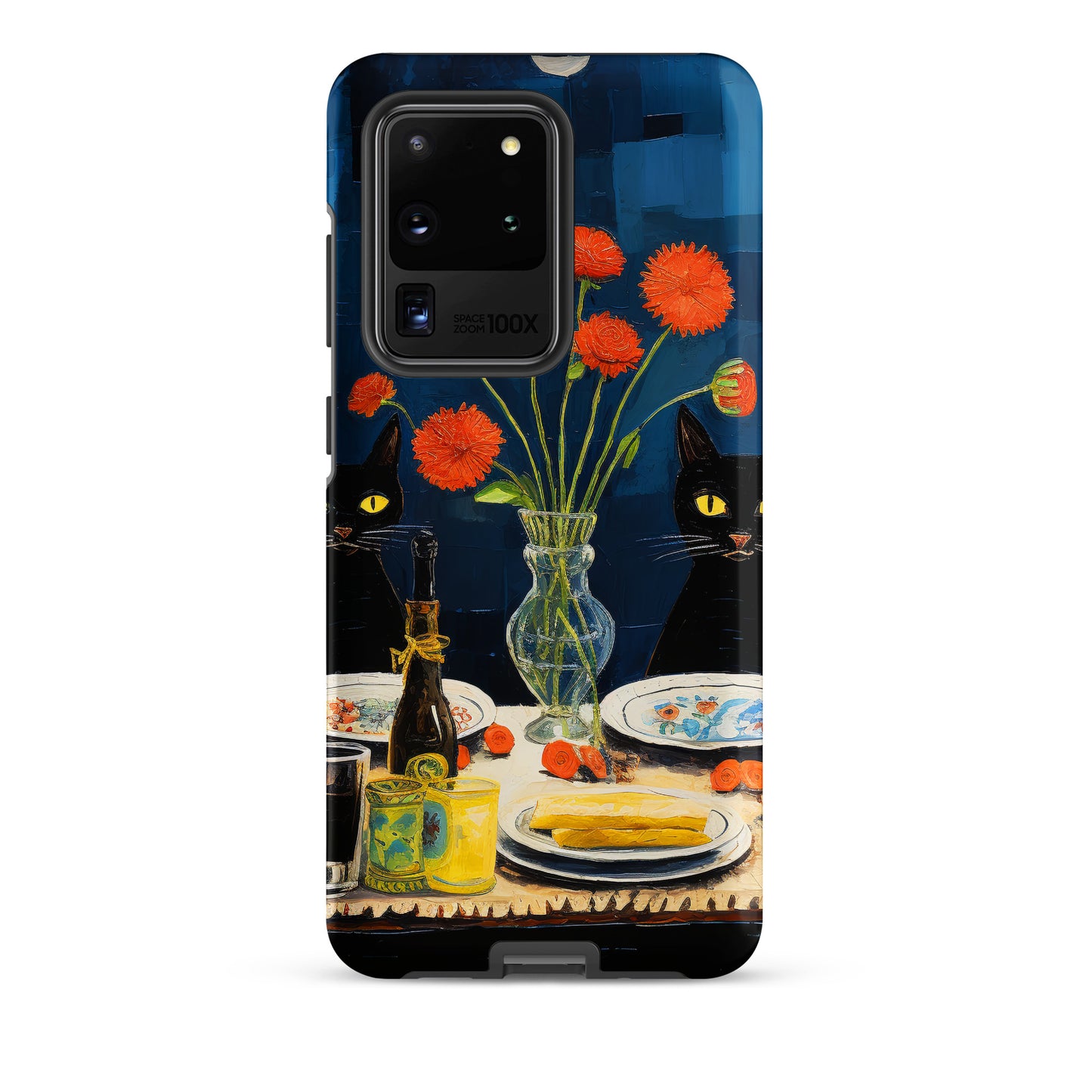 Feline Dinner N4 - Tough Case for Samsung