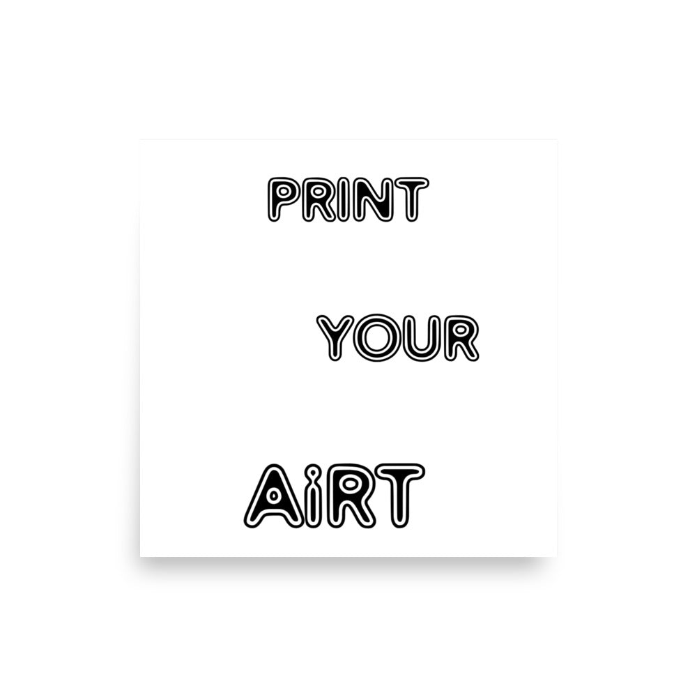 Print Your Own AiRT